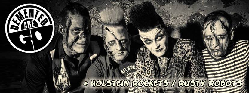 demented are go + holstein rockets @monkeys music club, hamburg, 20160611